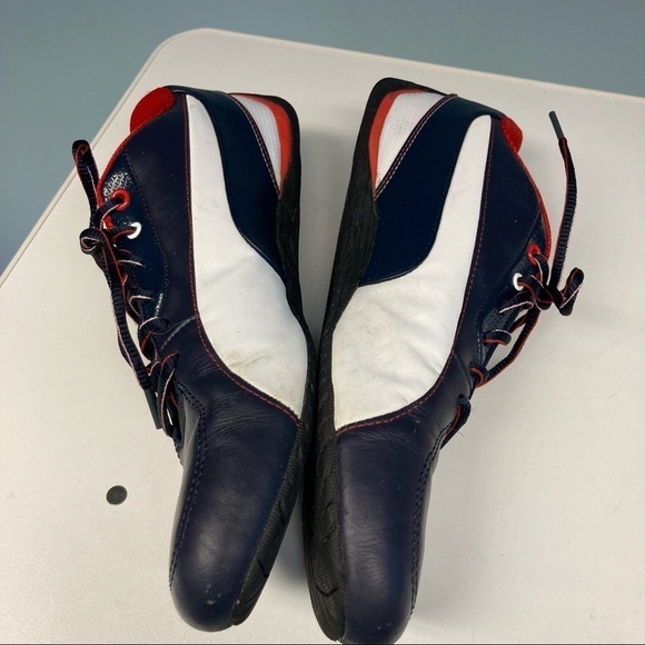 PUMA BMW Collab Sz 11 Drift Cat 5 Smooth Leather Slick Design Comfort Sneakers - Picture 3 of 12